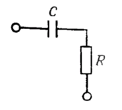 Схема RC-цепи