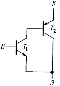 Соединение транзисторов по схеме Шиклаи